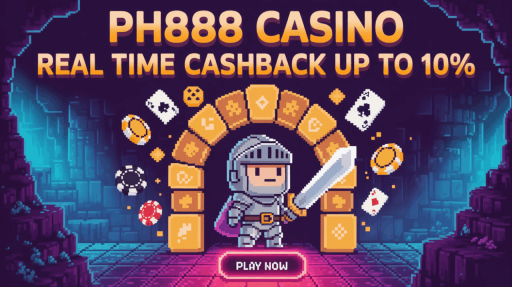 Ph888 Casino Real Time Cashback Up to 10%